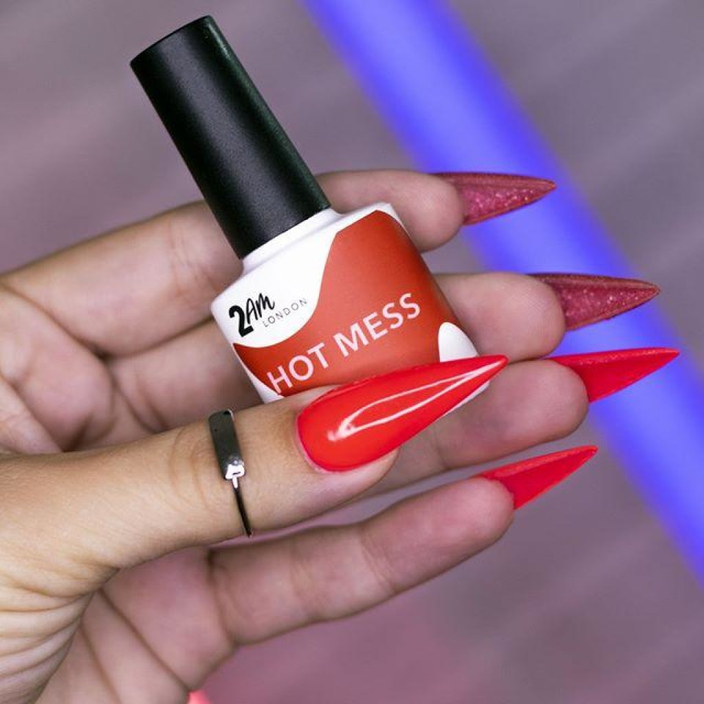 Hot Mess Gel Polish 7.5ml - 2AM LONDON